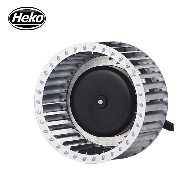 HEKO DC120mm  Galvanized Metal Sheet Radial Blades Rotation Direction Centrifugal Fan ventilation centrifugal fan