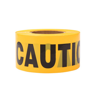 Cheap price customized waterproof no-adhesive PE barricade warning caution tape