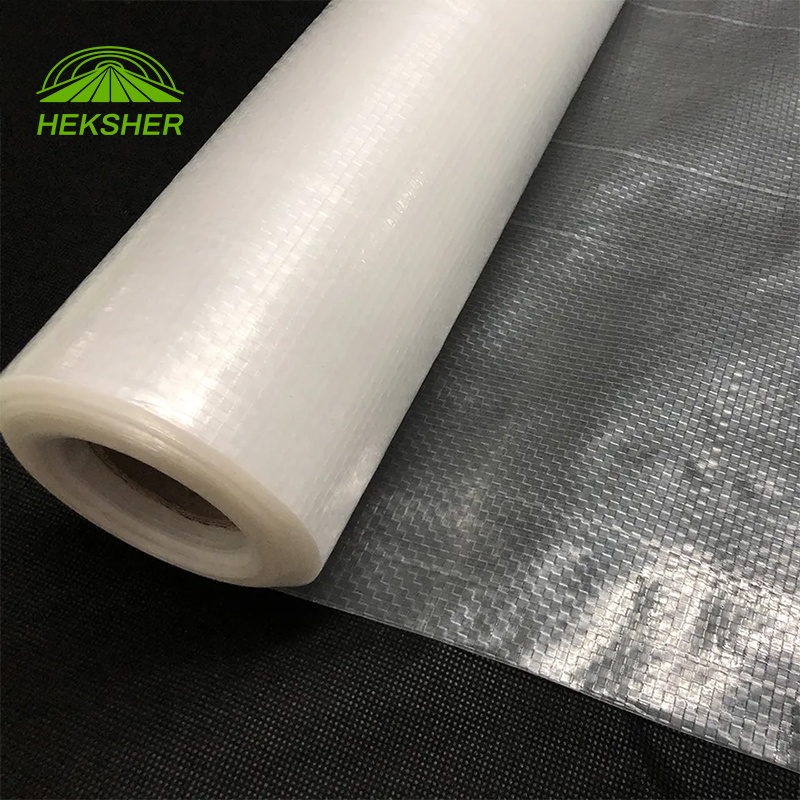 high quality 10x10 mesh rot resistance solaring classic transparent woven greenhouse plastic film