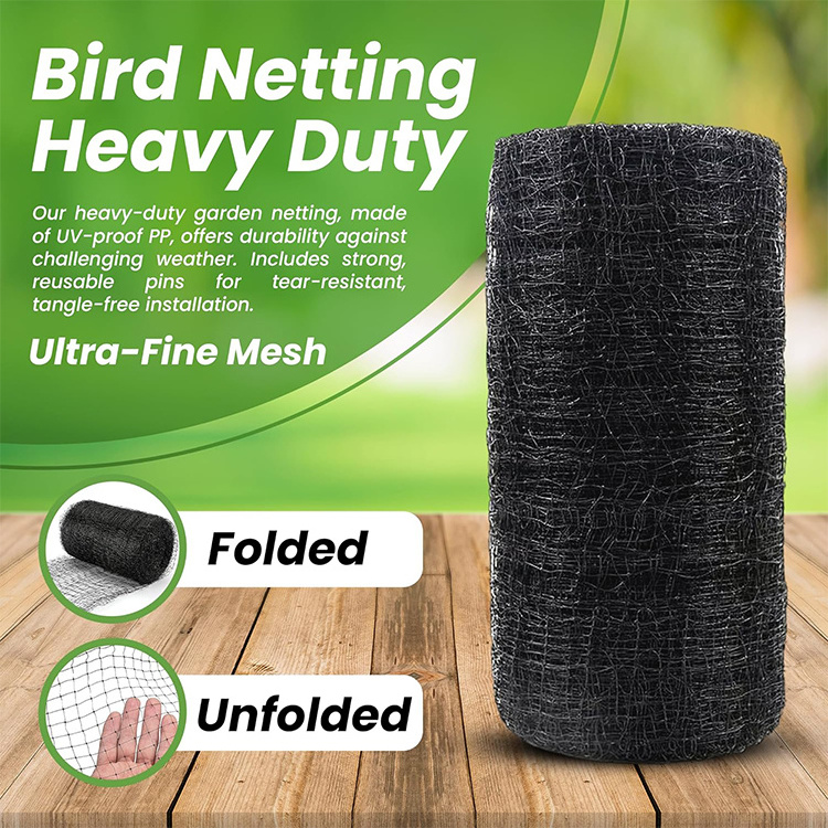 anti bird netting/bird resist mesh for fish farming and breeding/high tensile strength plastic bird net