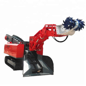 Multi function cralwer electric mini tunneling machine