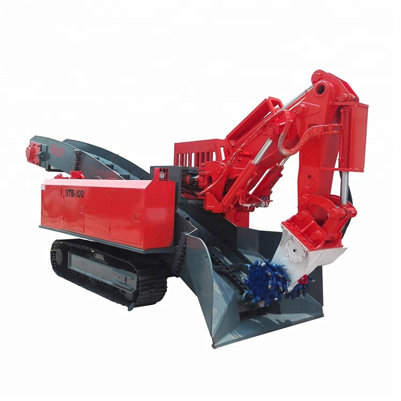 Multi function cralwer electric mini tunneling machine