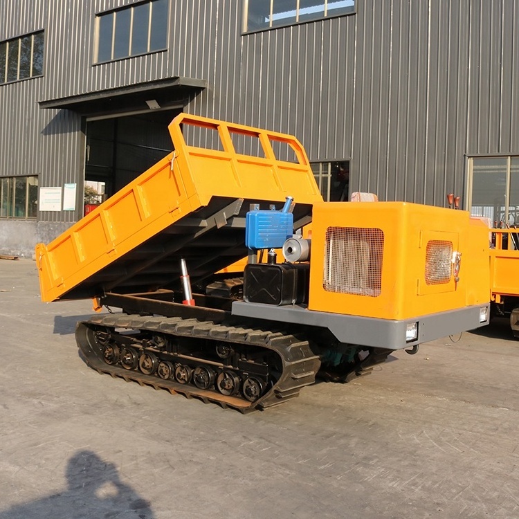 China made 5 ton mini dumper / crawler dump truck for sale