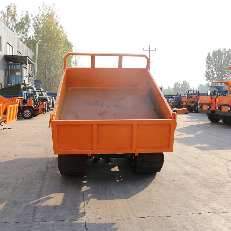 China made 5 ton mini dumper / crawler dump truck for sale