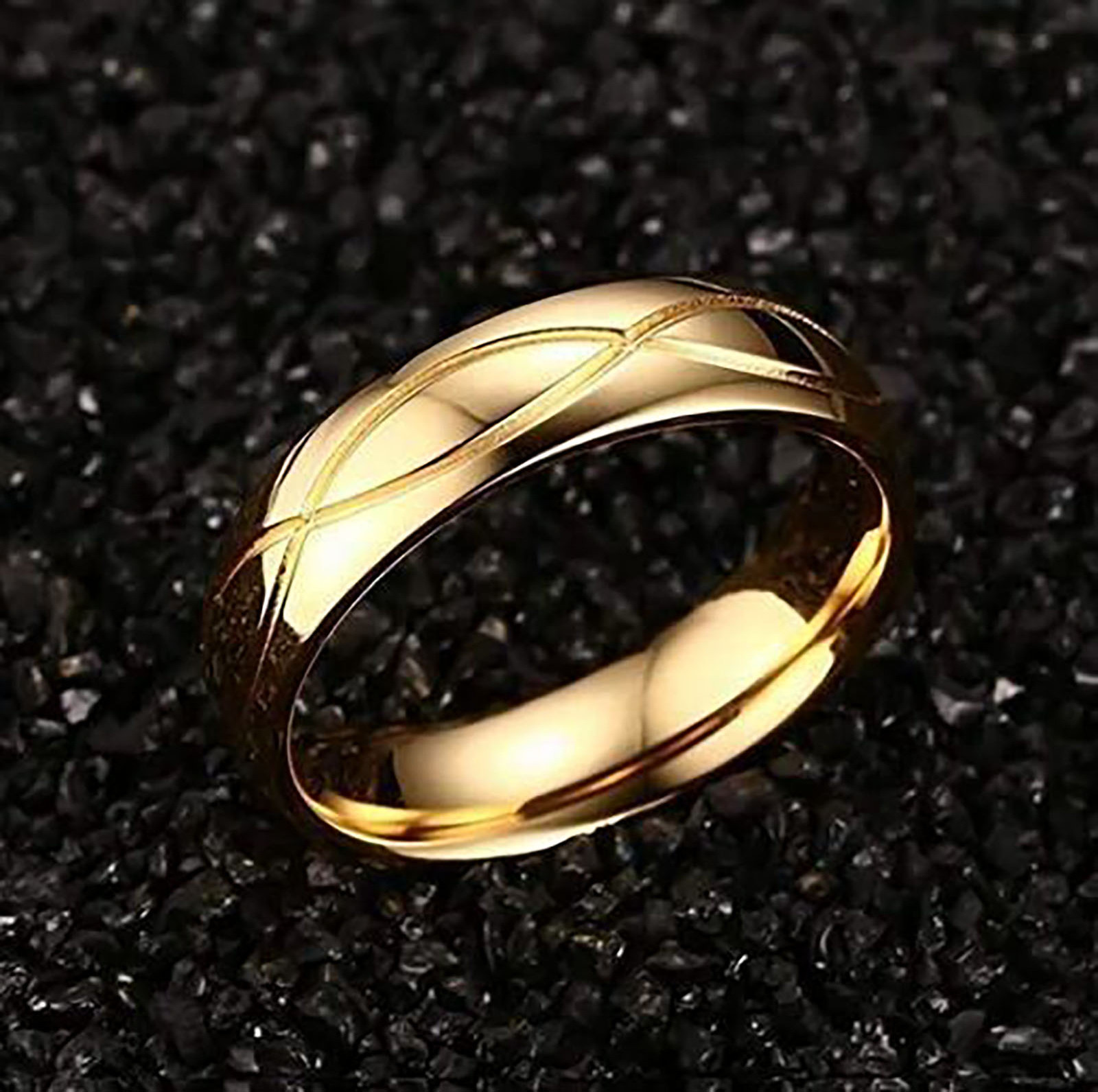 OEM hele jewelry Saudi Arabic Couple Gold Plated Jewelry Sets Wedding Ring For Mens Women