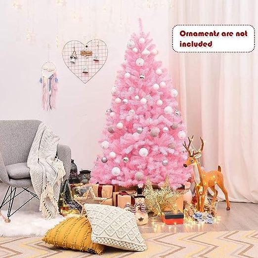 pvc/pe/pet material Christmas Tree, Xmas Tree with Storage Bag and Metal Stand for Indoor and Outdoor Holiday Decoration