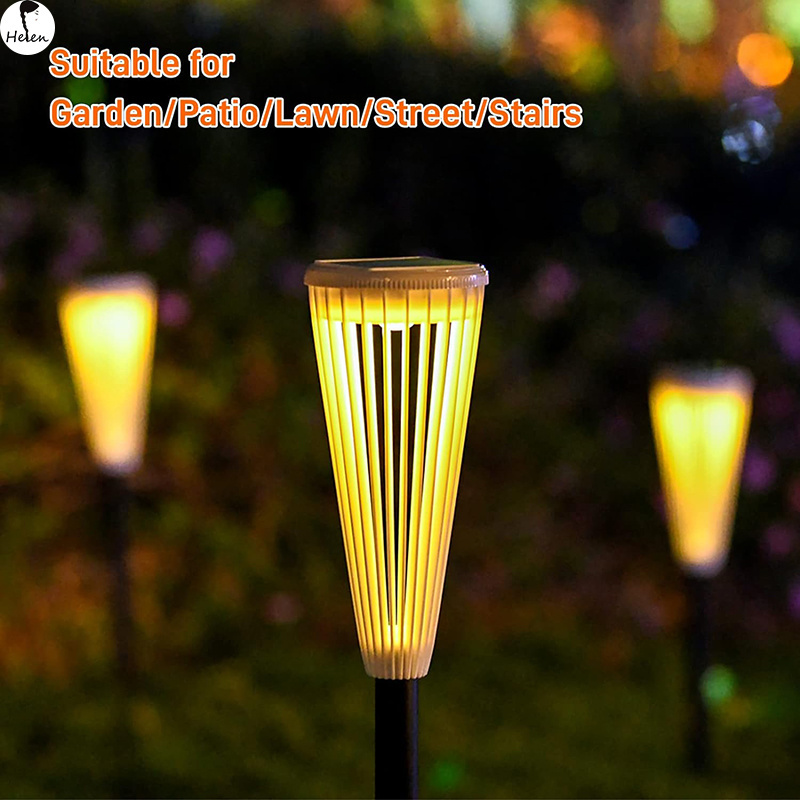 Four Seasons Hot Selling Outdoor LED Solar Pathway Lights, Halloween Decorations, Warm White Solar Path Lights Waterproof