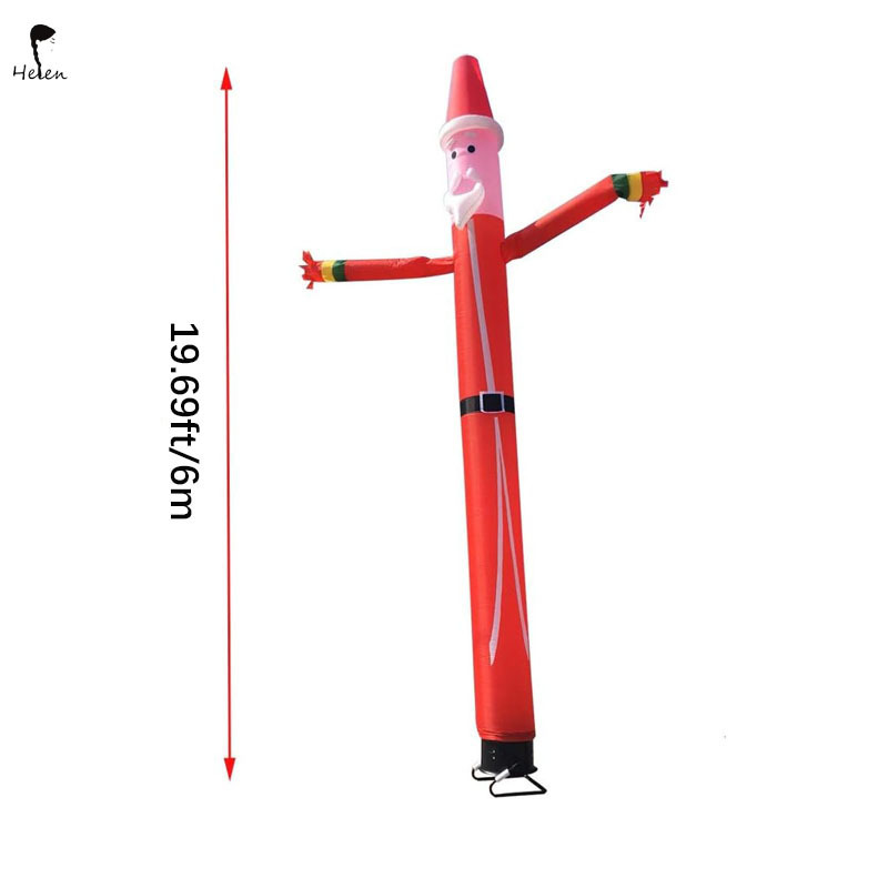 Helen Inflatable tube man blowing sky puppets dancer 20 feet funny wacky Christmas outdoor advertising yard decorations