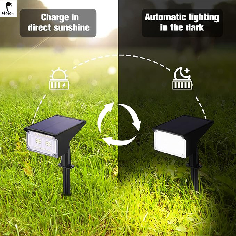 Clearance Sale Solar Lights for Outside Waterproof Automatic On/Off Landscape Villa Garden Landscape Design LED Landscape Light