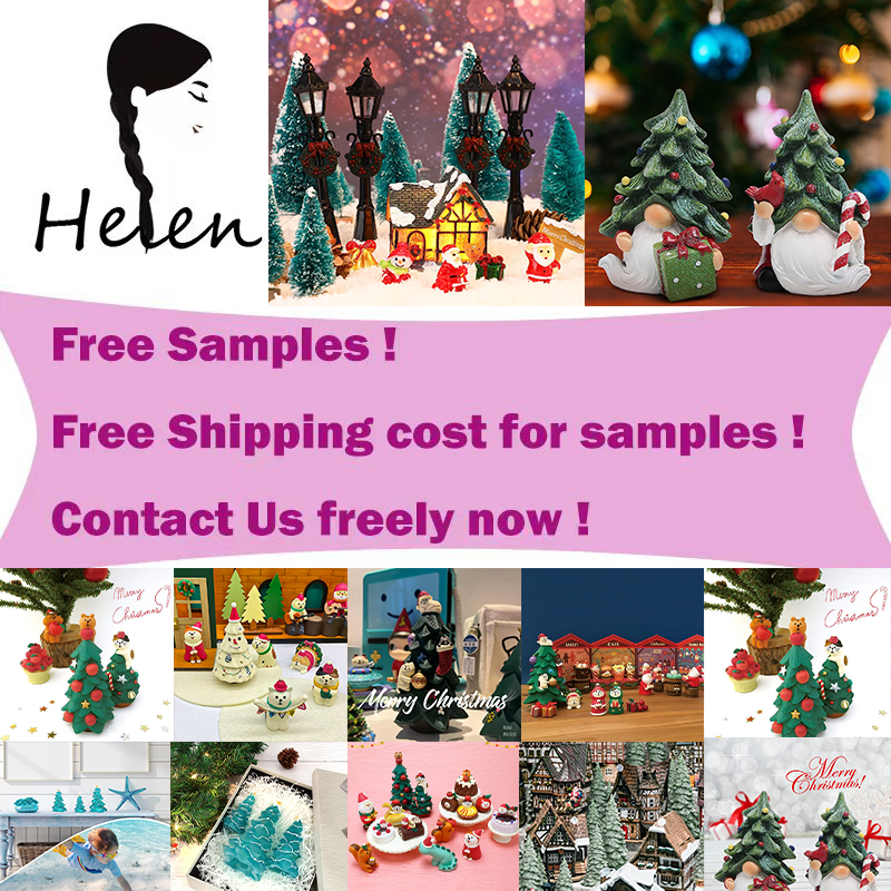 Office Desktop New Product Bestselling Resin Christmas Tree Decoration Christmas Atmosphere Creative Gift Photography Crafts