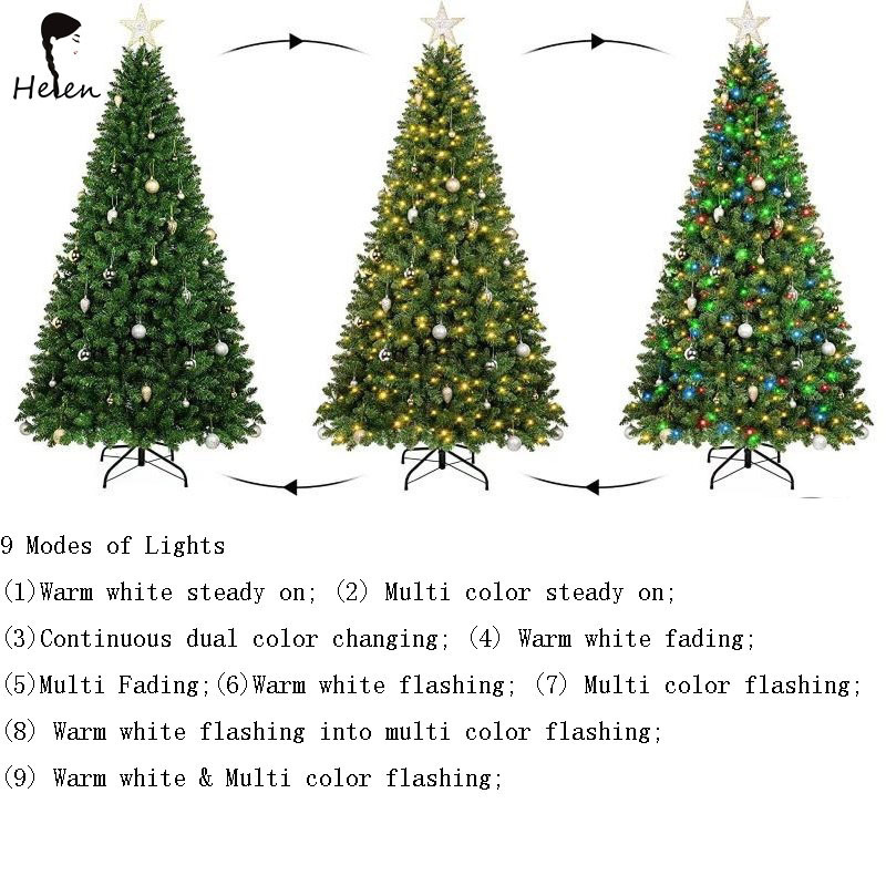 Helen Christmas Tree Branch Flocking Spray White Tree Plus Pine Cone Decoration Christmas Tree Big Xmas