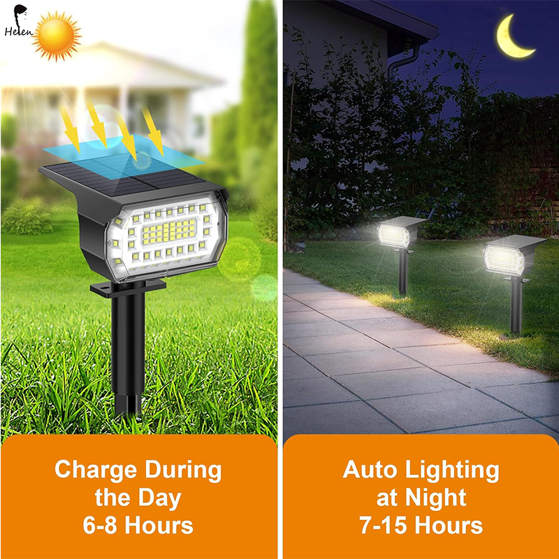 The latest style outdoor solar light LED solar light outdoor waterproof, used for outdoor courtyard, garden, landscape, sidewalk