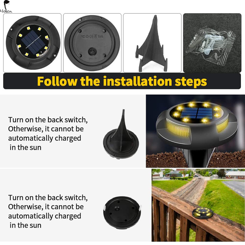 Four seasons bestselling solar step light waterproof, patio, garden, sidewalk, front door, passageway, driveway