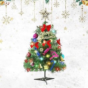 Helen Christmas Tree , Arbol de Navidad with Fold-Able Base Stand, Premium North Valley Spruce for Home,  Shop Decoration