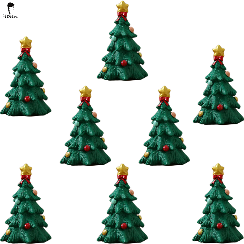 Office Desktop New Product Bestselling Resin Christmas Tree Decoration Christmas Atmosphere Creative Gift Photography Crafts