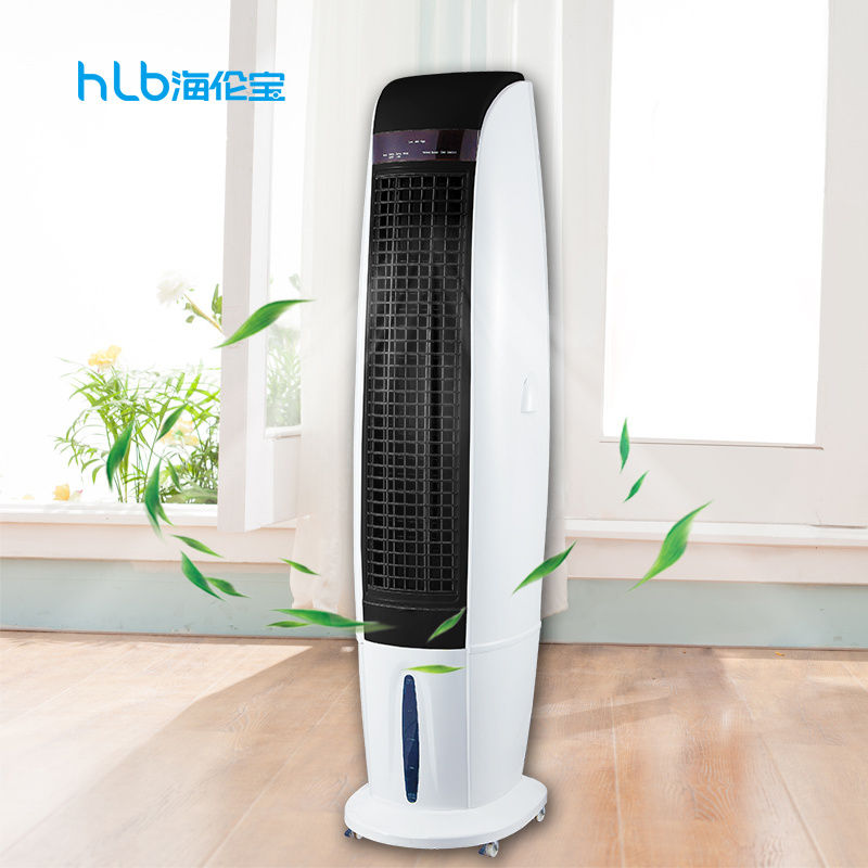 Refreshing Breeze air cooling fan water cooled evaporative portable air conditioner tower for camping home air cooler