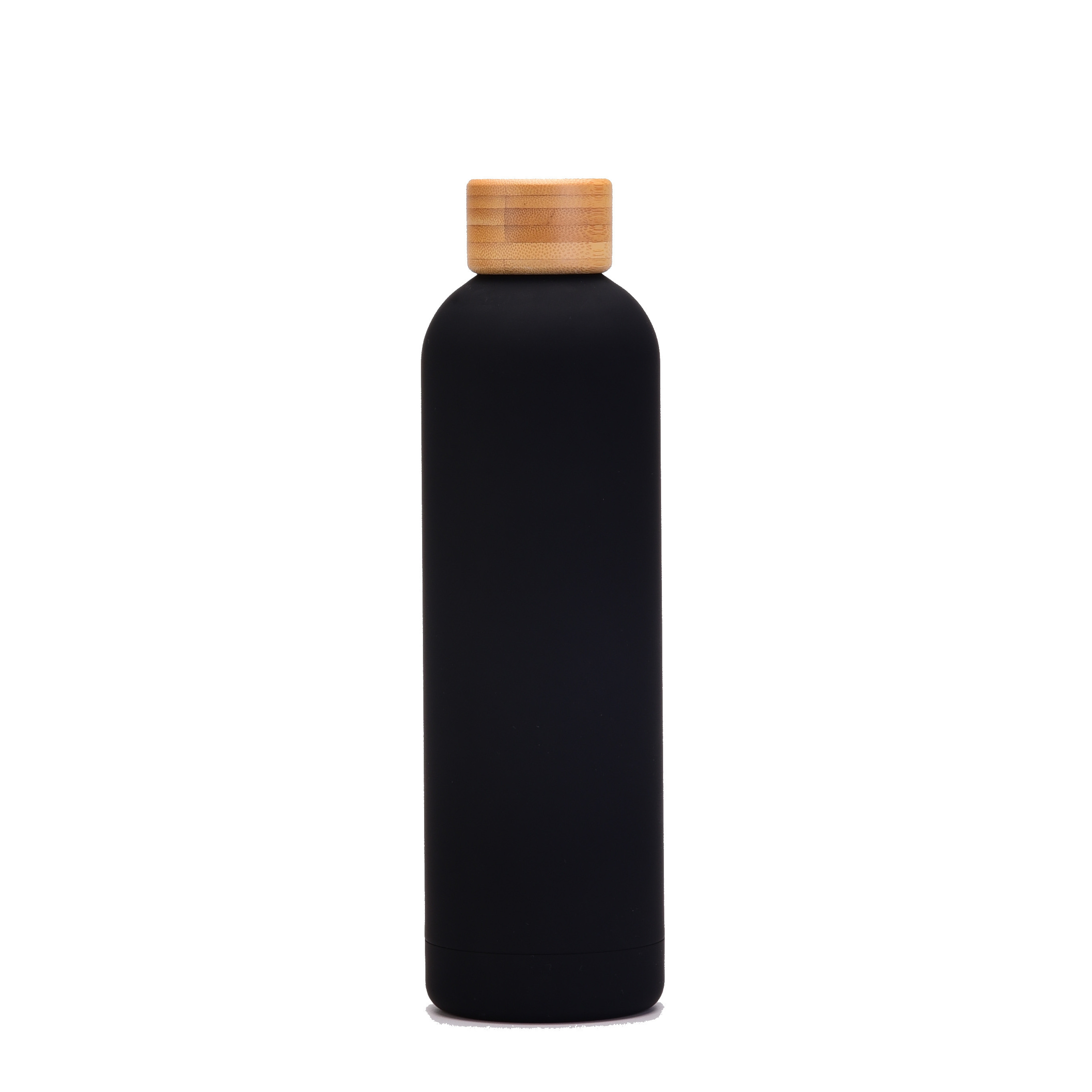 Vacuum Stainless Steel 1000ML Insulated Water Bottle custom logo Matte Pastel black colors  Drinking sports bottle