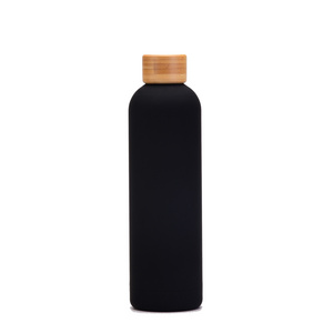 Vacuum Stainless Steel 1000ML Insulated Water Bottle custom logo Matte Pastel black colors  Drinking sports bottle