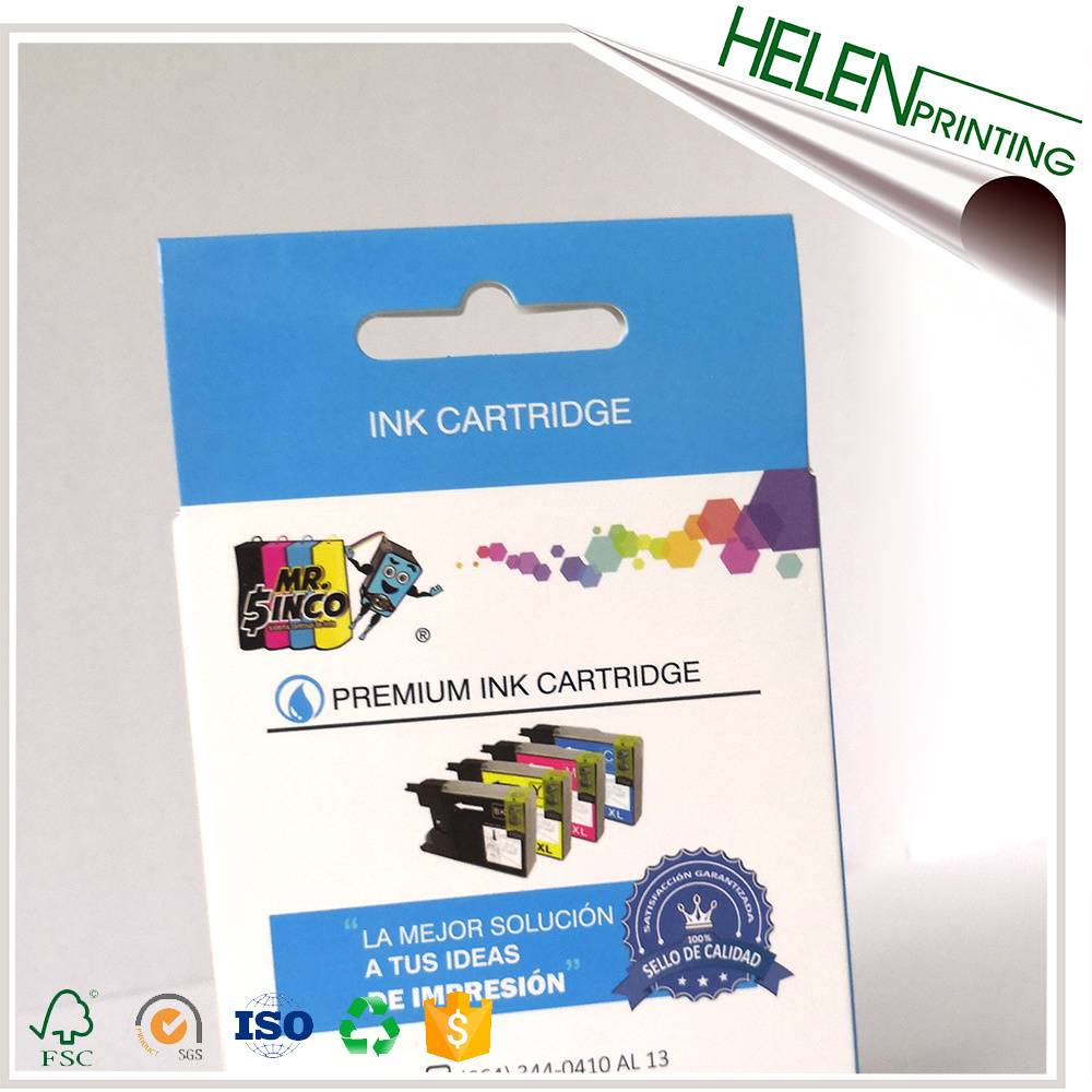 Custom hot sale full color printed paper cardboard ink cartridge packing box