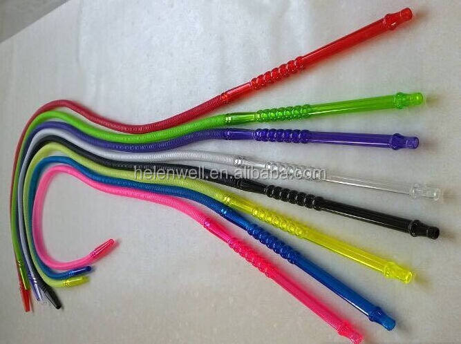 2023 high quality colored disposable shisha hookah pipe/hoses