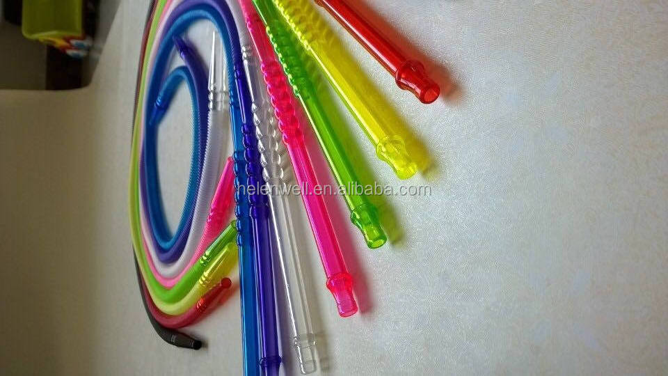 2023 high quality colored disposable shisha hookah pipe/hoses