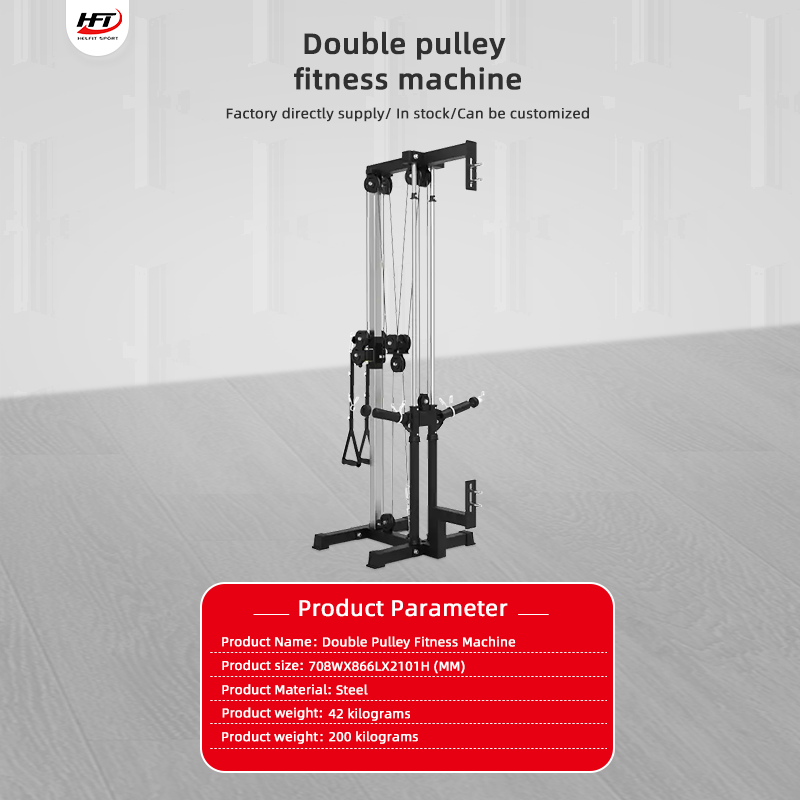 Multi-function Home use lat pulldown row machine Wall Mount Cable Attachment Station With Adjustable Pulley System