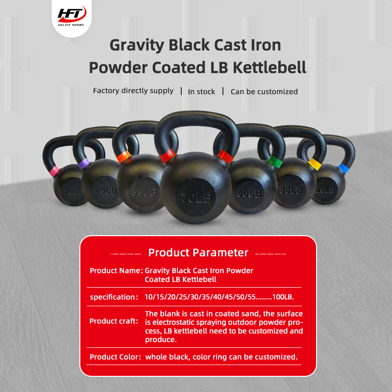 Factory Directly Gym Cast Iron LB Kettlebell/ Powder Coated LB Kettlebell/Iron Custom LB Kettlebell