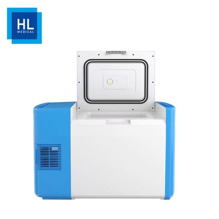 Minus -80 degree ULT car Portable Freezer -86 Degree 25L medical Ultra Low Temperature Vaccine  storage Freezer Refrigerator