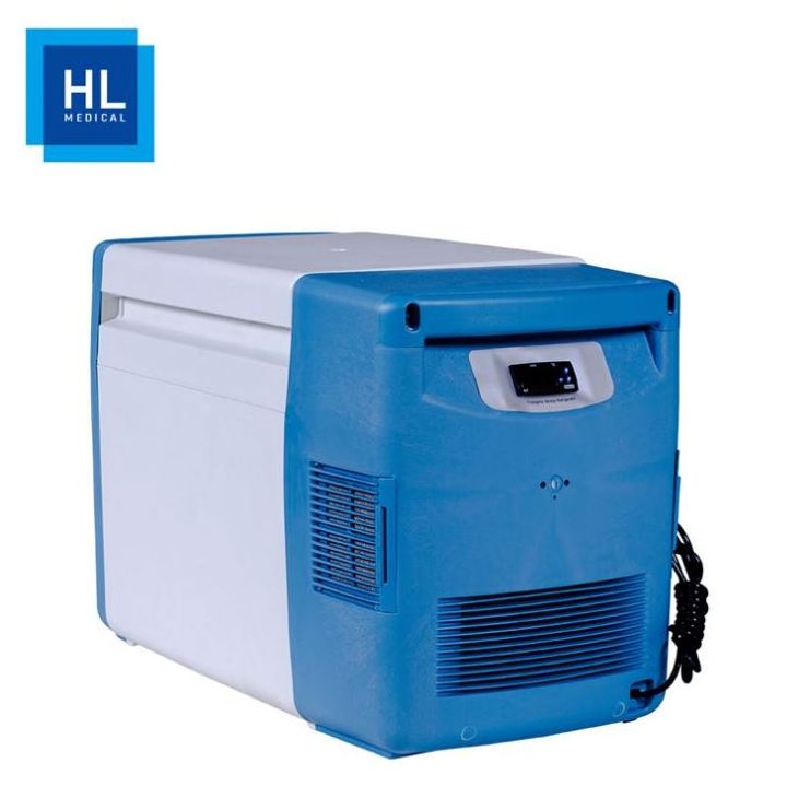 Minus -80 degree ULT car Portable Freezer -86 Degree 25L medical Ultra Low Temperature Vaccine  storage Freezer Refrigerator