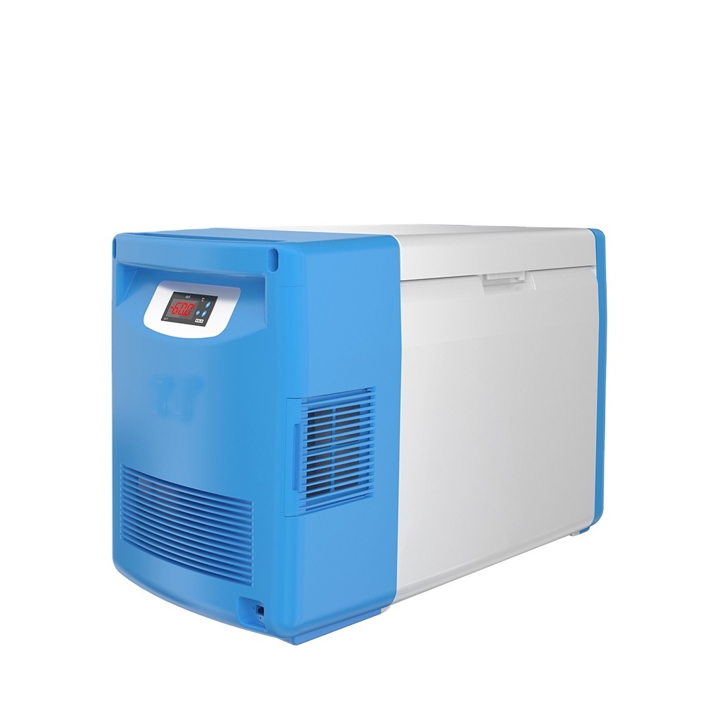 Minus -80 degree ULT car Portable Freezer -86 Degree 25L medical Ultra Low Temperature Vaccine  storage Freezer Refrigerator