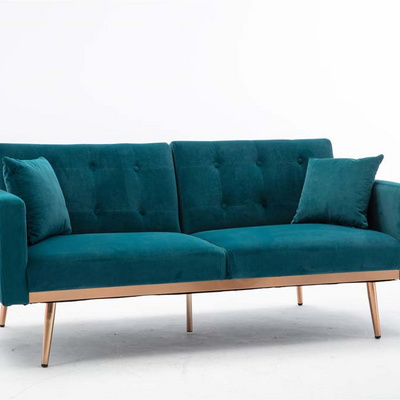 Nordic Living Room Furniture Loveseat Cheap Price Convertible Sofa Sleeper minimalist Sofa Bed