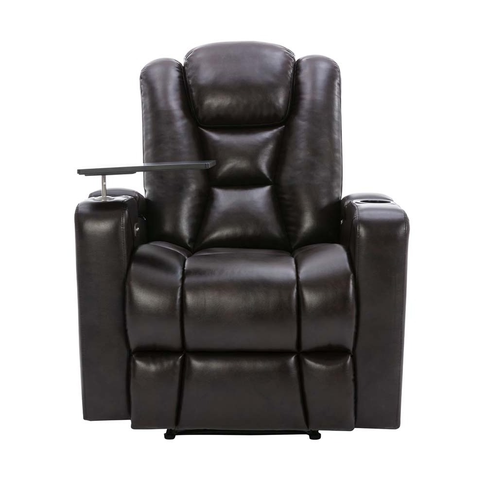 2022  Latest Design Factory Direct Sale Electric Seating Leather Home Cinema Seats Recliner Chair Movie Home Theater Sofa