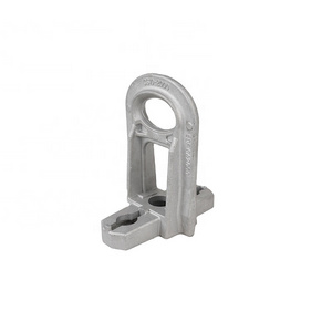 Aluminum CA Type Anchor Pole Hanging Mounted Bracket Fixing Universal Pole for Drop Cable for Strain Clamp Fittings