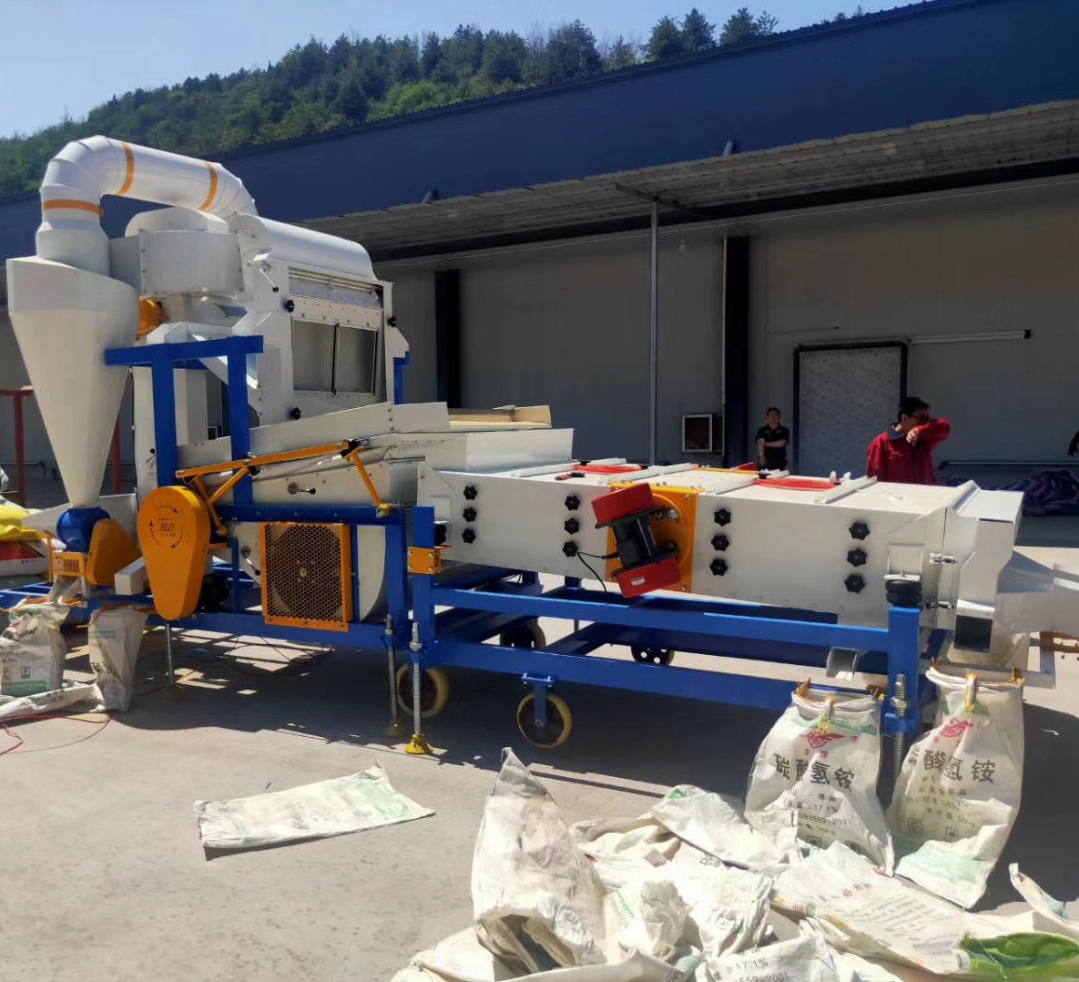 quinoa chia seed grain cleaning machine for Agricultural food factory