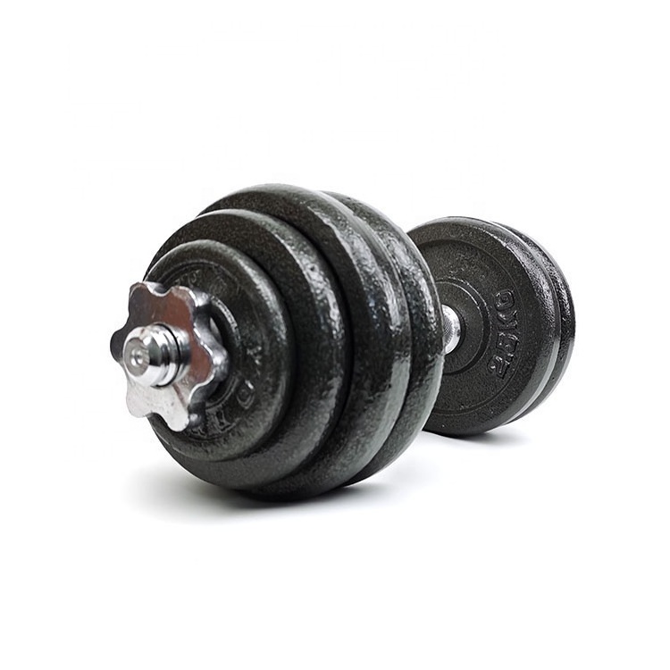 2024 new gym equipment fitness machine  adjustable barbell 15kg gym and home dumbbells gym dumbell set used men women