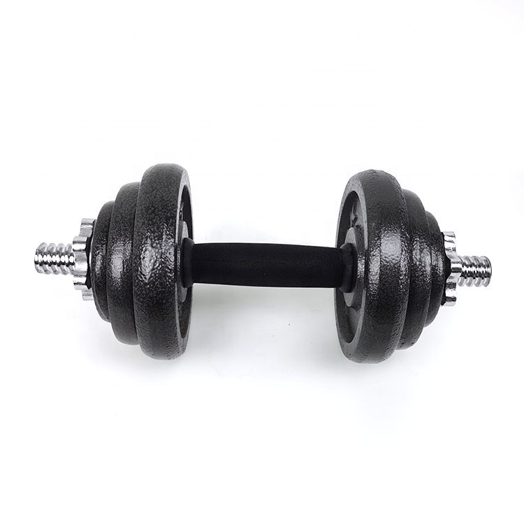 2024 new gym equipment fitness machine  adjustable barbell 15kg gym and home dumbbells gym dumbell set used men women