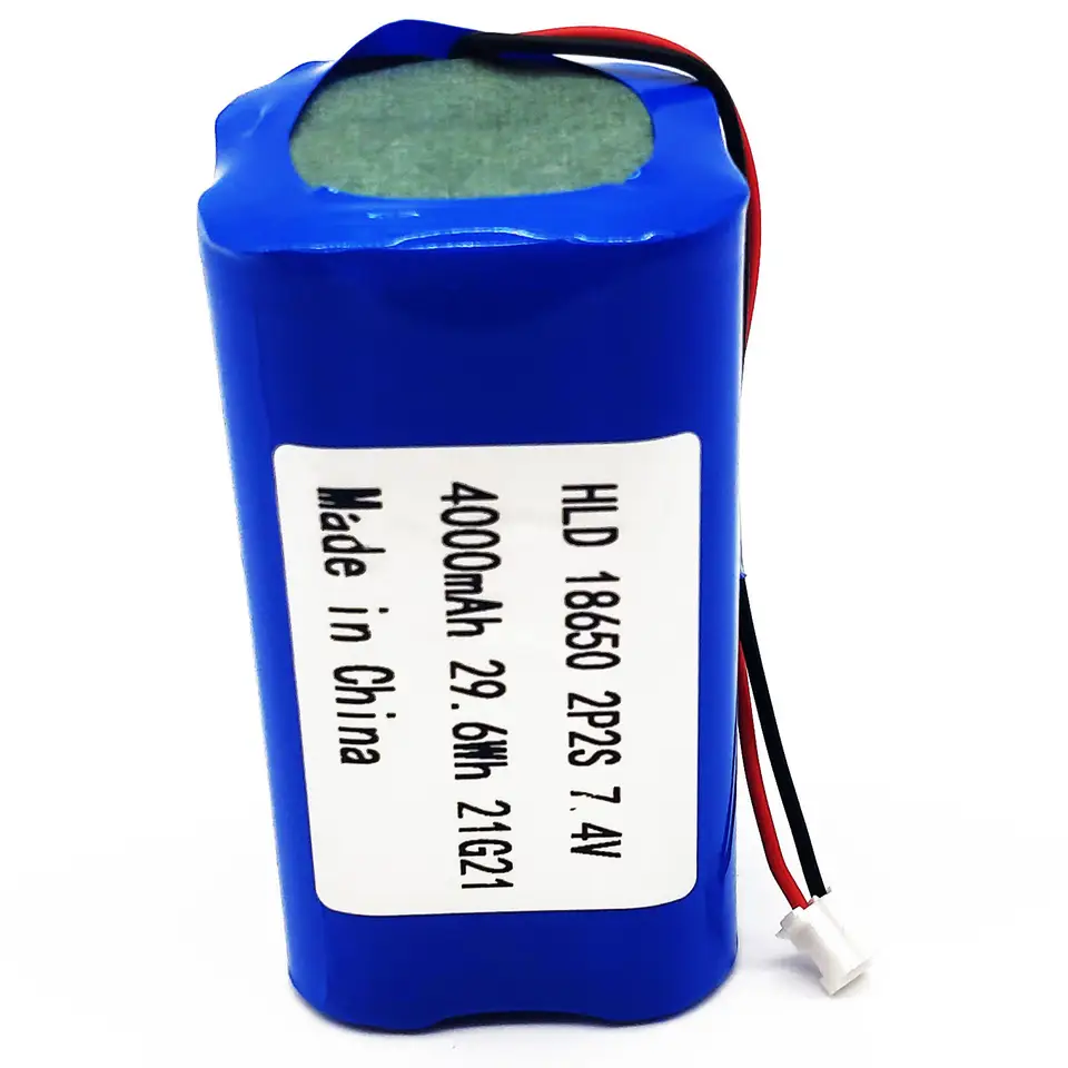 18650 battery 2s2p 7.4v 4000mah  18650 nmc 4000 mah lithium battery  18650 battery pack