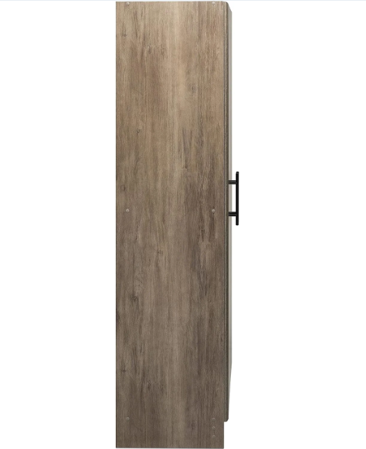 Large Capacity Solid Wood Wardrobe for Small Apartment