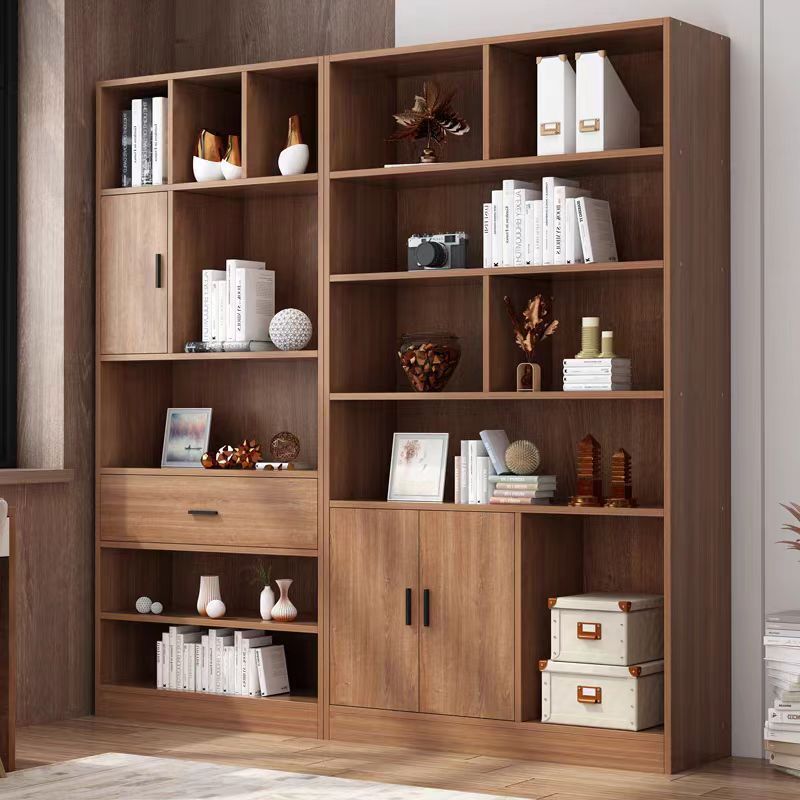 Simple Bookshelf Living Room Wall Open Bookcase Multifunctional Storage Organizer Bedroom Large Storage Cabinet