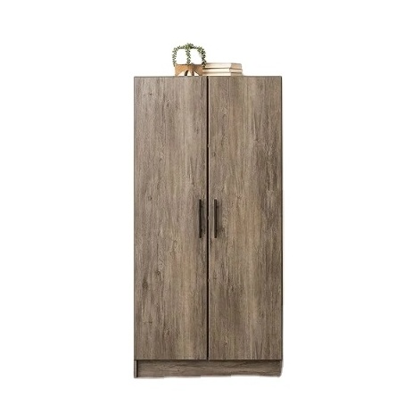 Solid Wood Wardrobe Furniture for Small Apartment Simple Wardrobe Clothes Organizer Bedroom Large Capacity