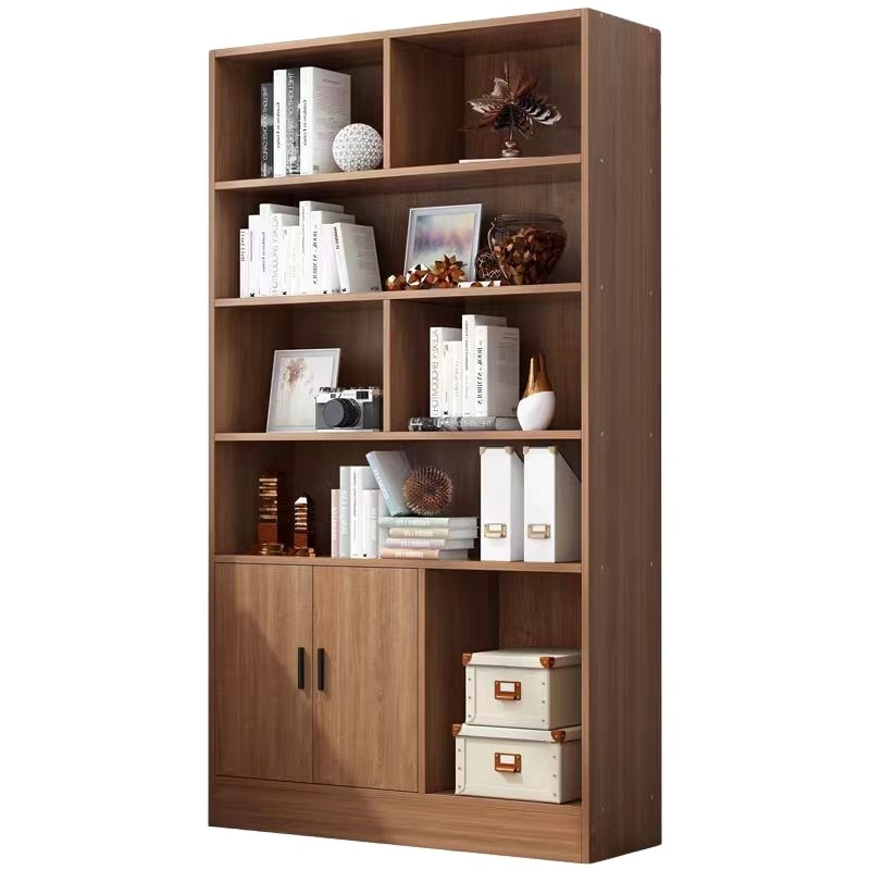 Simple Bookshelf Living Room Wall Open Bookcase Multifunctional Storage Organizer Bedroom Large Storage Cabinet