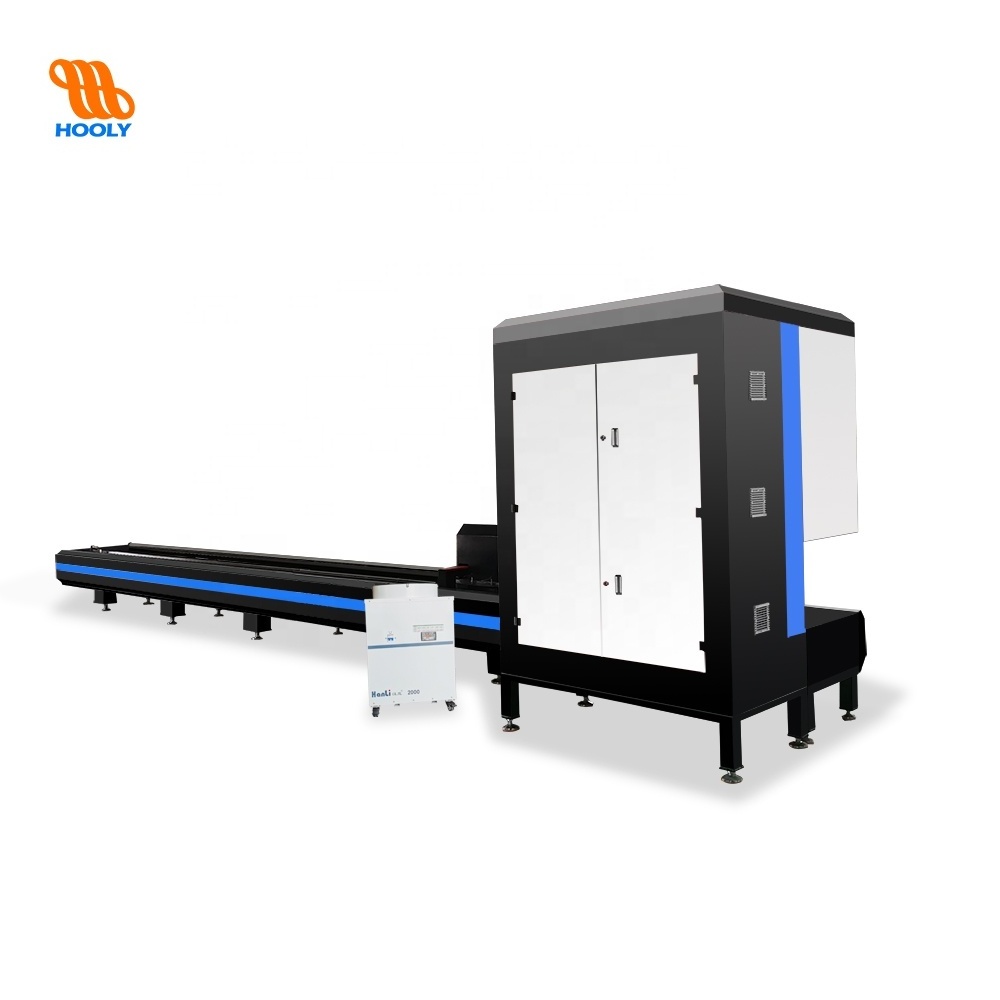 pipe laser cutting machine for metal High-precision metal tube laser cutting machine Metal tube laser cutting