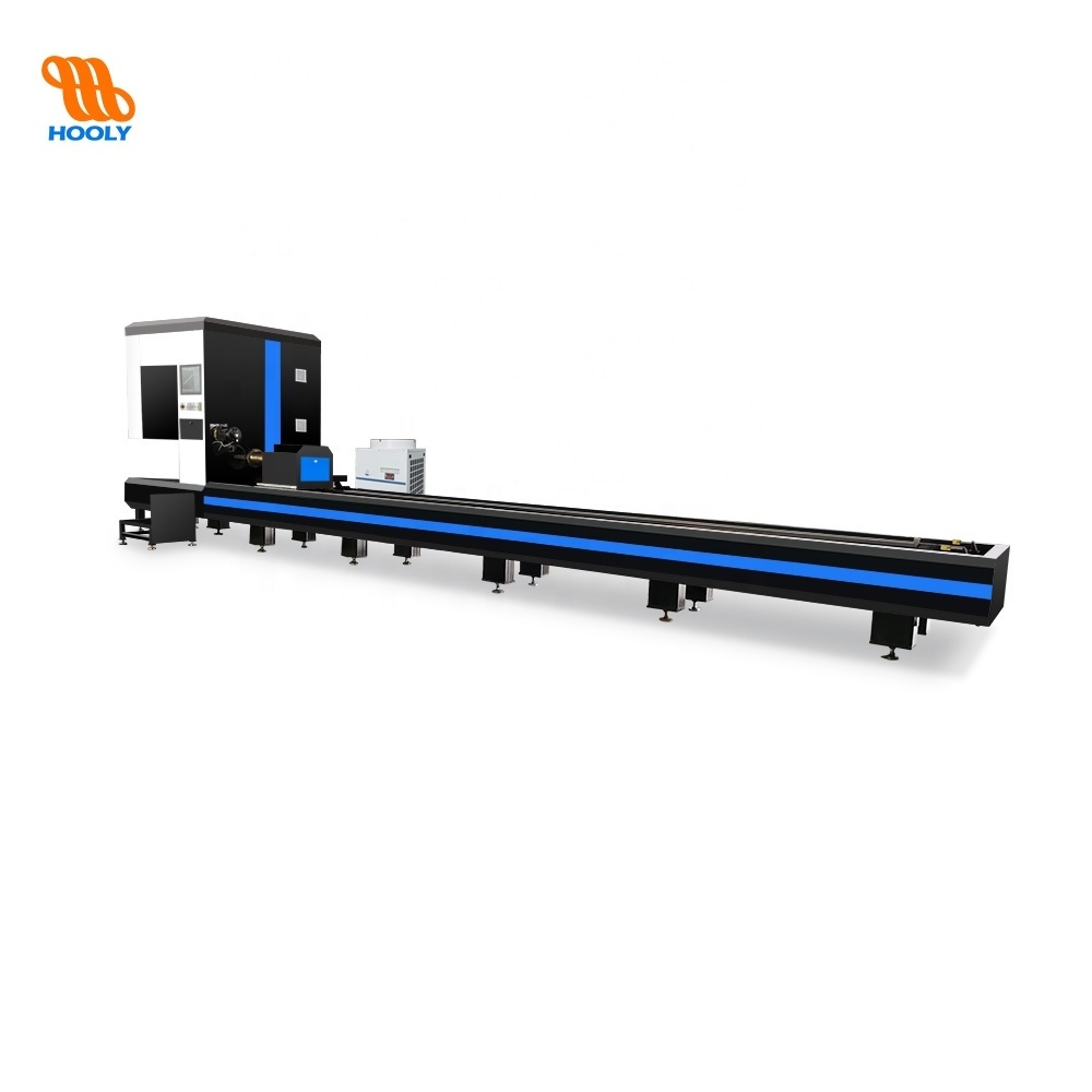 pipe laser cutting machine for metal High-precision metal tube laser cutting machine Metal tube laser cutting