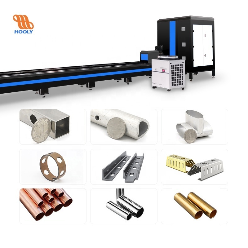 pipe laser cutting machine for metal High-precision metal tube laser cutting machine Metal tube laser cutting