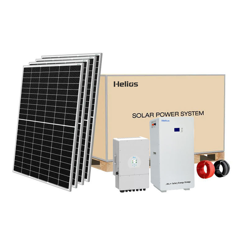 Hybrid Solar Power Supply Model 5Kw 8Kw Off Grid Pv Panels Kit Photovoltaic On Grid System