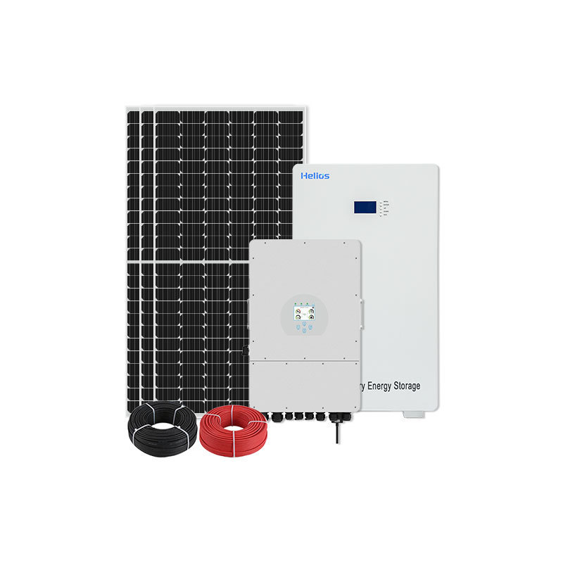 Hybrid Solar Power Supply Model 5Kw 8Kw Off Grid Pv Panels Kit Photovoltaic On Grid System