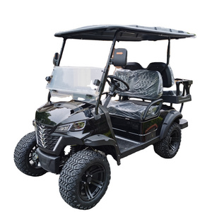 2023 New Design Street Legal Personal Lifted Electric Club Car 4 Seater Golf Cart Alluminu Frame Manufacturer Electric Golf Cart