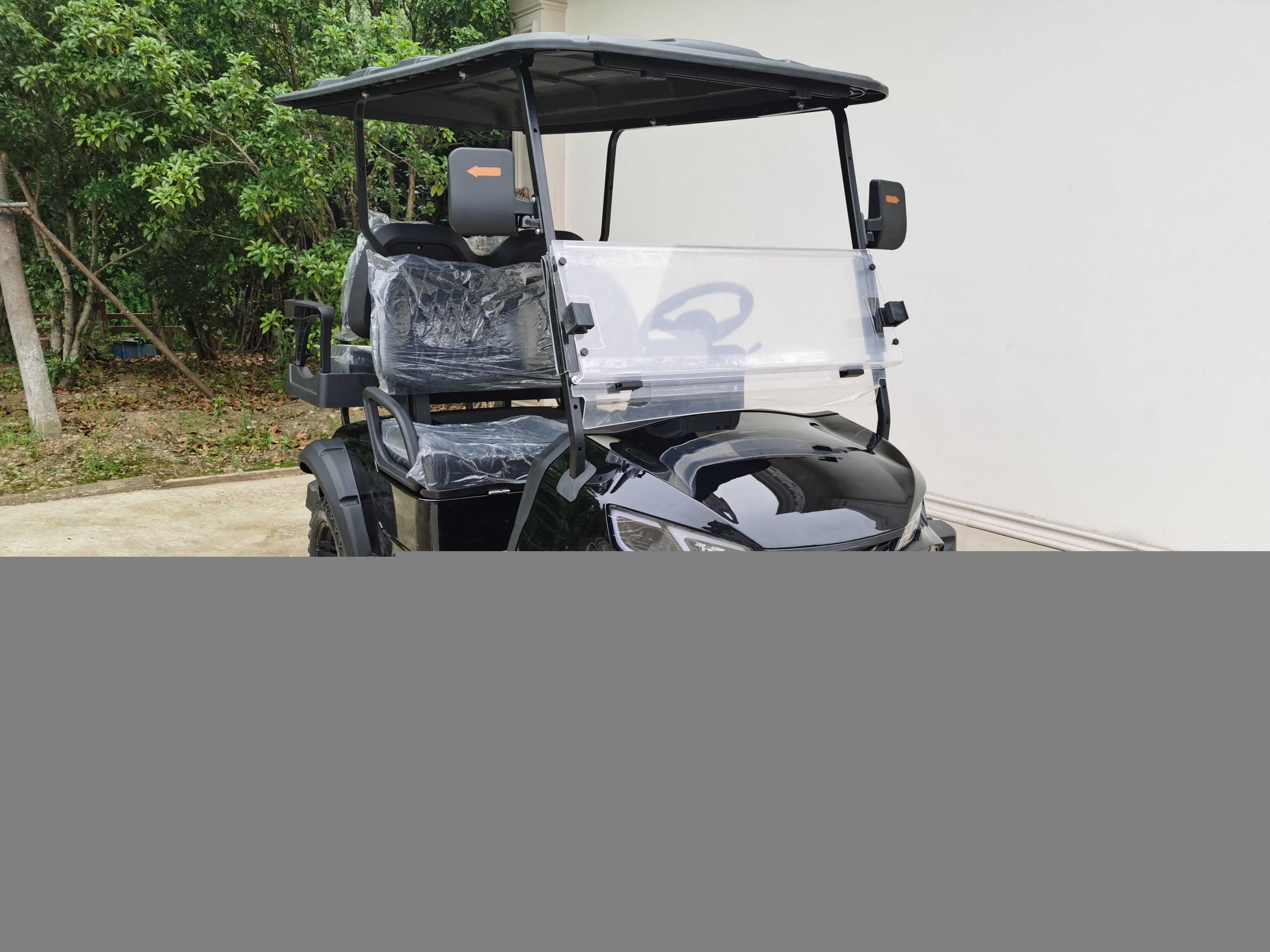 2023 New Design Street Legal Personal Lifted Electric Club Car 4 Seater Golf Cart Alluminu Frame Manufacturer Electric Golf Cart