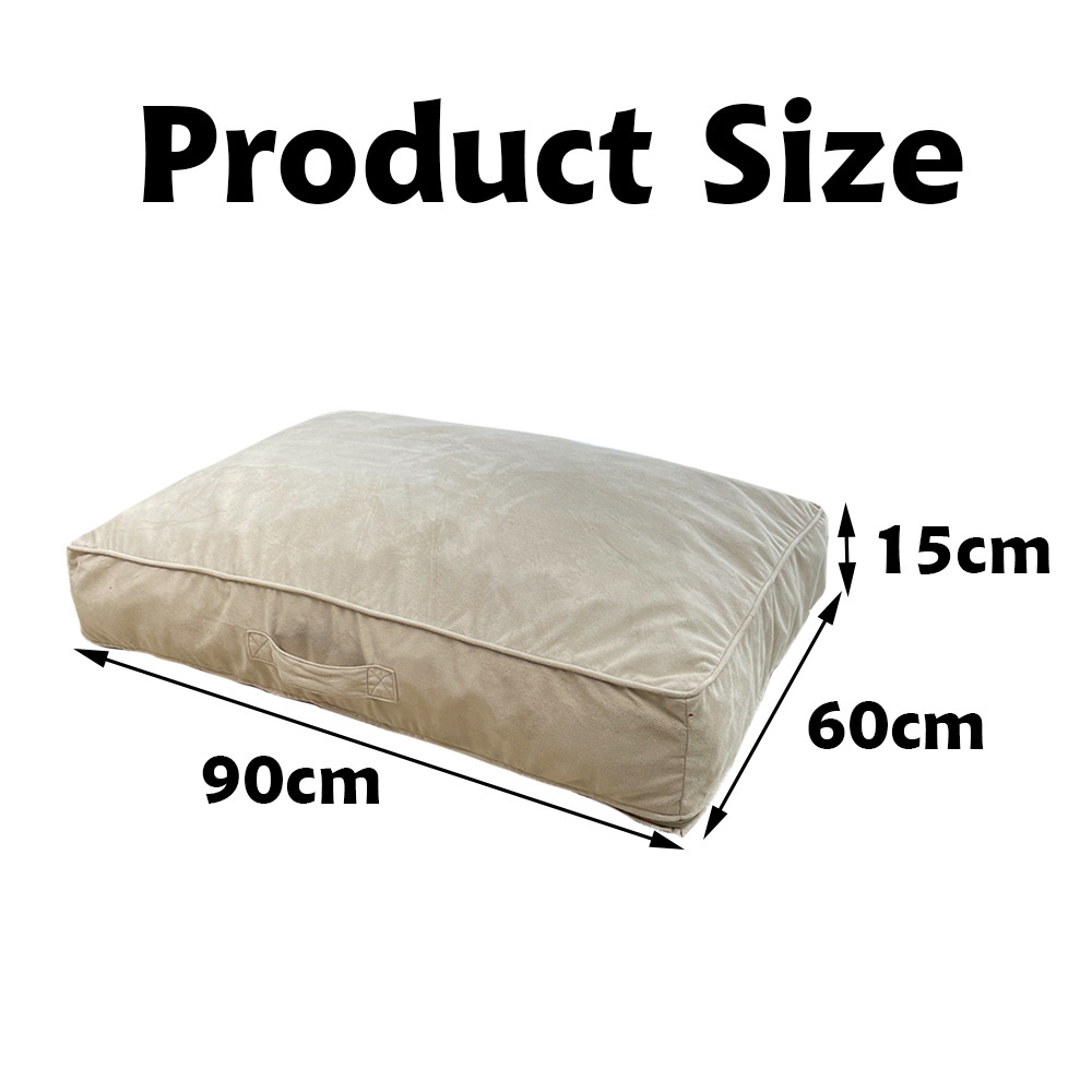 2022 Hot Sale Custom xxl Pet Beds for dog Accessories Orthopedic Memory Foam Dog Bed With Removable Cover