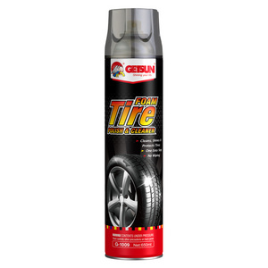 GETSUN Manufacturer Tire Foam Polish and Cleaner Auto Spray for Tire Cleaner